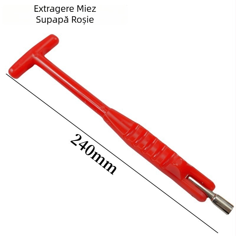 Extractor pentru tijă de ventil auto, unealtă de montaj a duzei de vid și reparare a anvelopelor