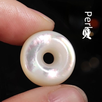 Componente DIY pentru bijuterii: os de pește din adâncuri și pandantiv cu închidere din side-pearlescent, bucăți de scoică albă de fluture australian și șnur împletit