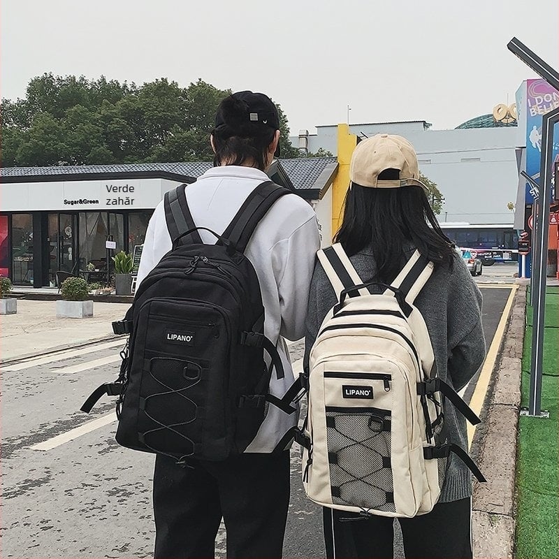 Rucsac japonez Harajuku INS, stil urban, capacitate mare pentru elevi de liceu