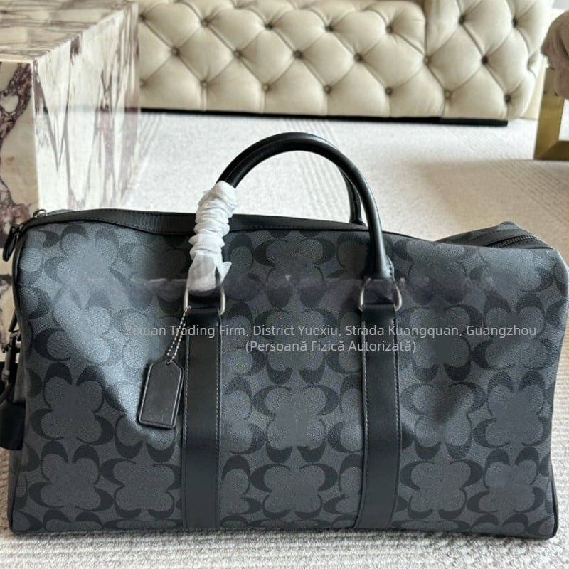 Geantă de umăr pentru bărbați, cu monogramă – nou model, versatilă pentru călătorii, capacitate mare, look premium