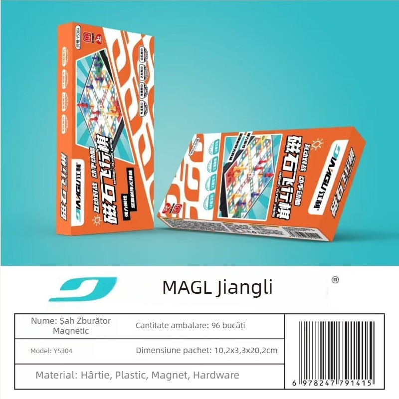 Tavă magnetică pliabilă pentru Go, Gomoku și Șah Chinezesc – Joc de masă pentru doi jucători