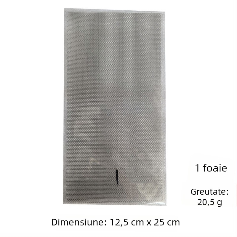 Plasă din oțel inoxidabil pentru sudură la găuri și fisuri ale barei de protecție auto; plasă de reparații din plastic