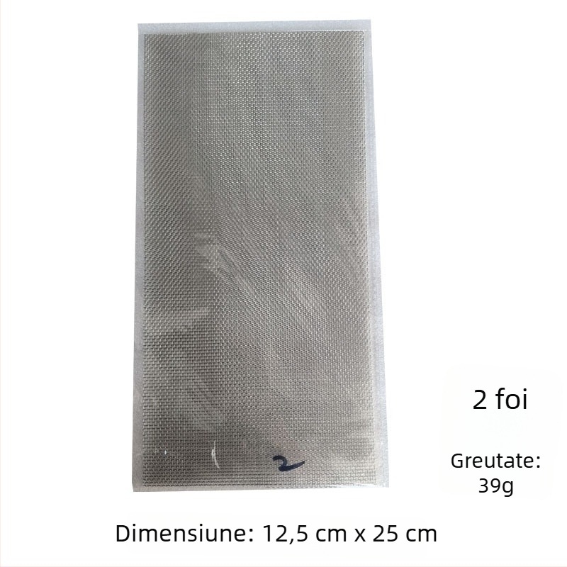 Plasă din oțel inoxidabil pentru sudură la găuri și fisuri ale barei de protecție auto; plasă de reparații din plastic