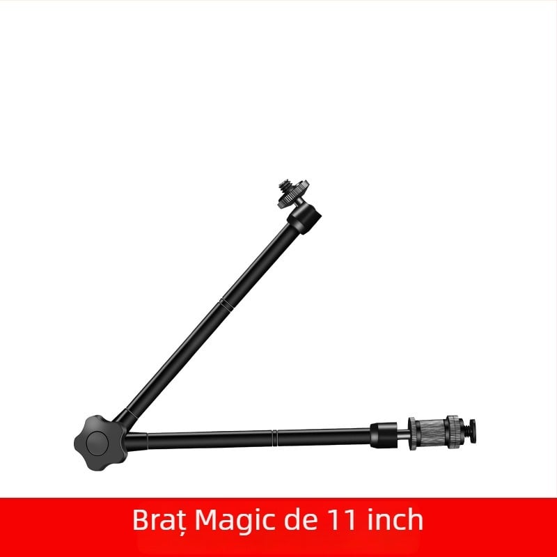 Braț Magic pentru cameră, lungimi 7/11/20 inci, clemă universală multifuncțională pentru monitor extern