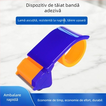 Tăietor de bandă transparent, mașină de ambalare și sigilare, aparat de sigilare manual pentru ambalare rapidă