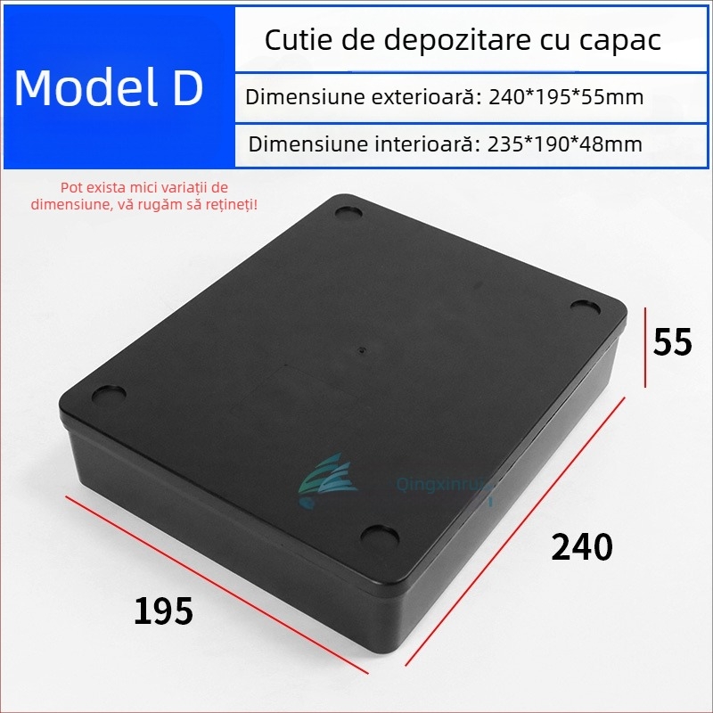 Cutie antistatice pentru piese, cu capac, pentru șuruburi și componente electronice
