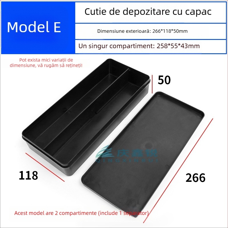 Cutie antistatice pentru piese, cu capac, pentru șuruburi și componente electronice