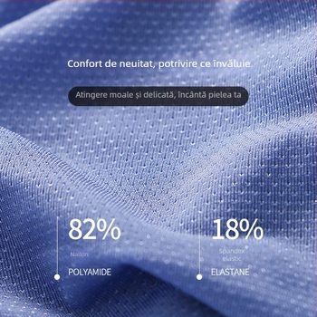 Thong masculin din ice silk, talie joasă, respirabil, uscare rapidă