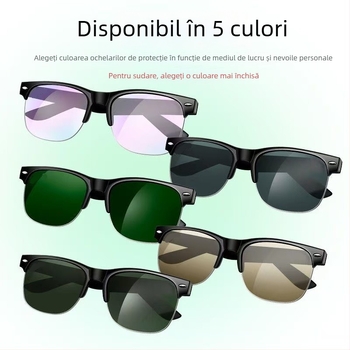 Ochelari de protecție pentru sudare cu protecție UV, anti-reflexie și protecție împotriva arcului