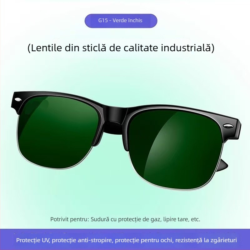 Ochelari de protecție pentru sudare cu protecție UV, anti-reflexie și protecție împotriva arcului