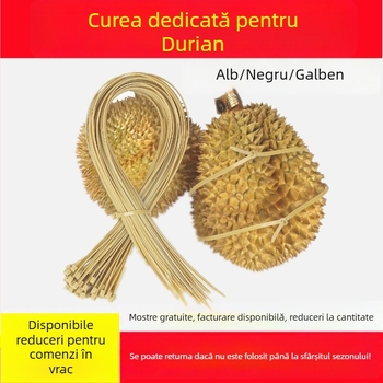 Curele extinse pentru durian, curele de legare rezistente, variante negru, alb și culoare durian