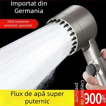 Cap de duș german cu filtru și masaj, presiune înaltă