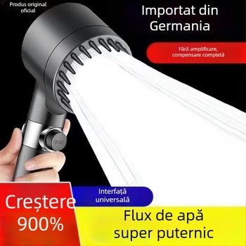 Cap de duș german cu filtru și masaj, presiune înaltă