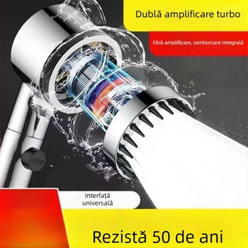 Cap de duș german cu filtru și masaj, presiune înaltă