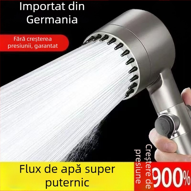 Cap de duș german cu filtru și masaj, presiune înaltă