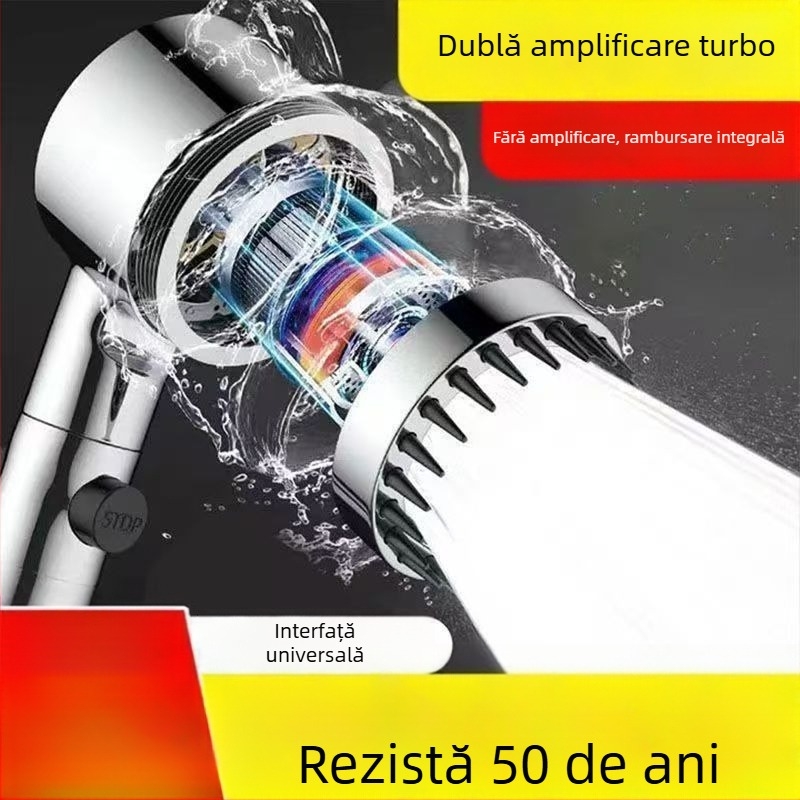Cap de duș german cu filtru și masaj, presiune înaltă