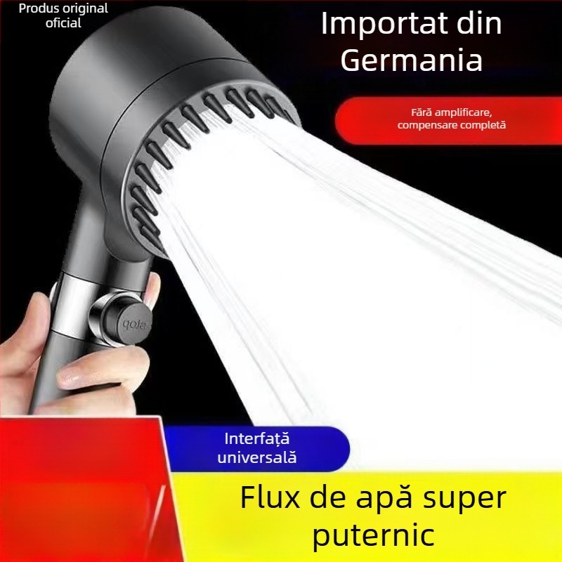 Cap de duș german cu filtru și masaj, presiune înaltă