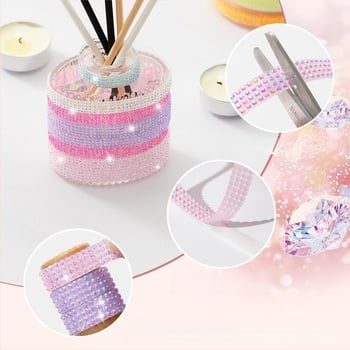 Stras transparenți din rășină, în formă jeleu, bandă pentru haine, accesorii DIY pentru bijuterii, cu bază adezivă (hotfix)