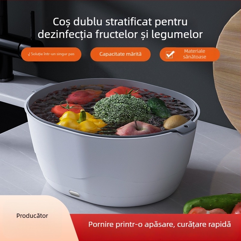 Coș electric pentru spălat legume și fructe