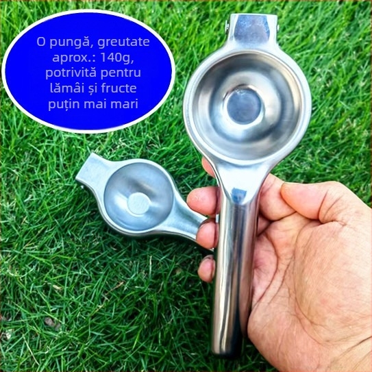 Storcător de lămâie din oțel inoxidabil, manual, multifuncțional
