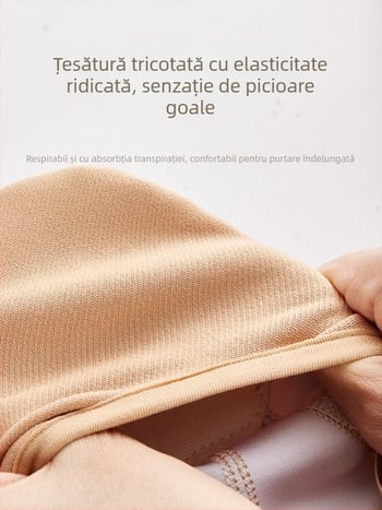 0113 Pantofi de dans din material elastic, talpă moale, stil balet cu labă de pisică, pentru adulți, dans modern și yoga