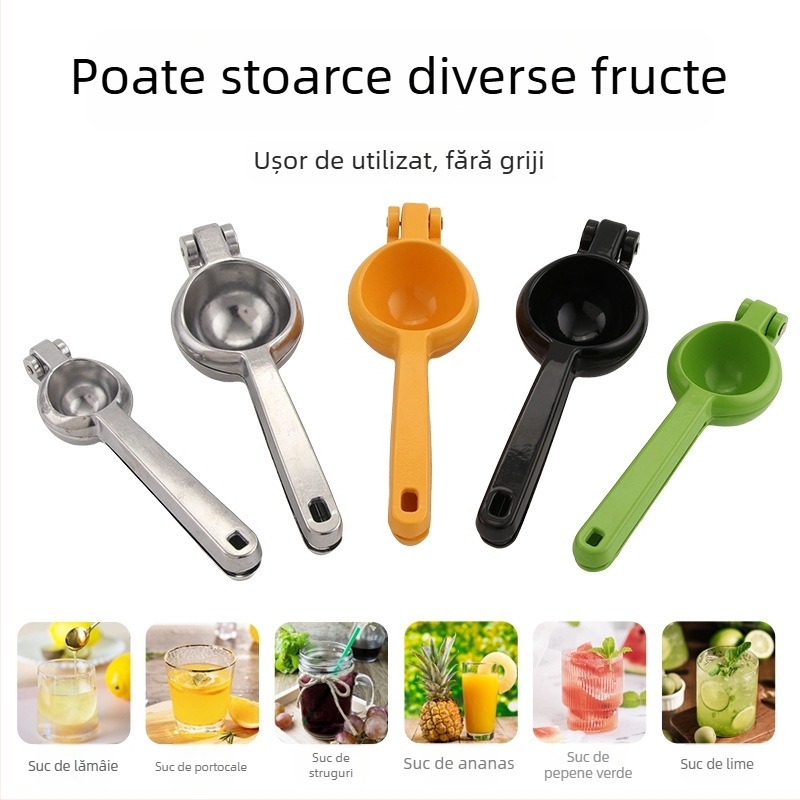 Storcător de lămâie din aliaj de aluminiu, presă manuală pentru fructe