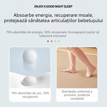 Covoraș Ice Silk răcitor pentru podea, covor tatami pliabil, pernă de dormit și covoraș pentru cățărare