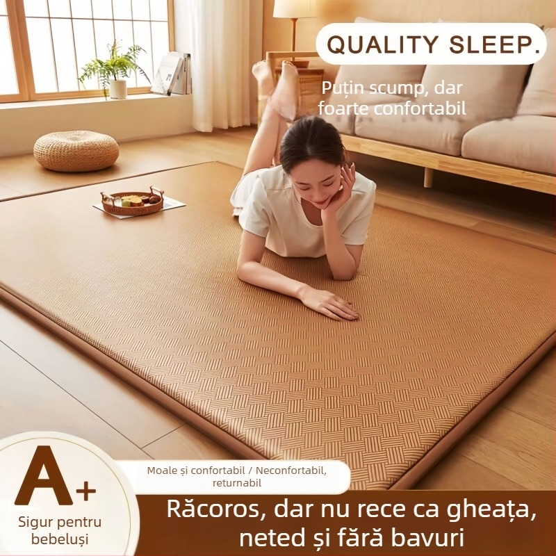 Covoraș Ice Silk răcitor pentru podea, covor tatami pliabil, pernă de dormit și covoraș pentru cățărare