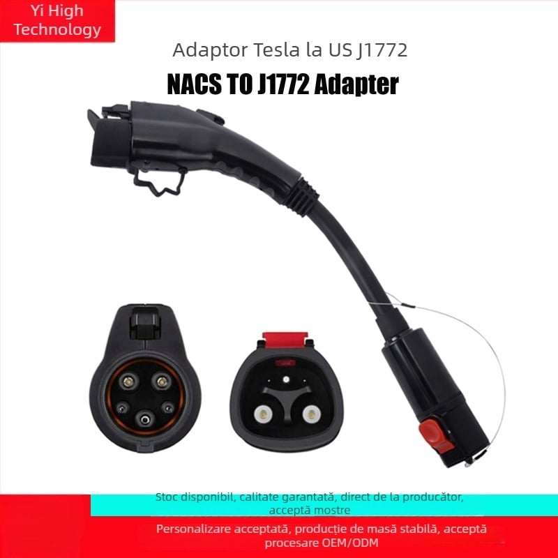 Adaptor de încărcare AC J772 pentru Tesla, versiunea SUA – direct din fabrică