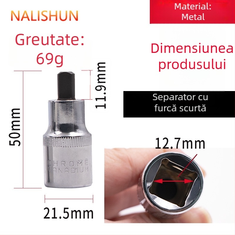 Separator pentru articulația sferică cu gheară pentru suspensie și brațe — unealtă de demontare a șasiului