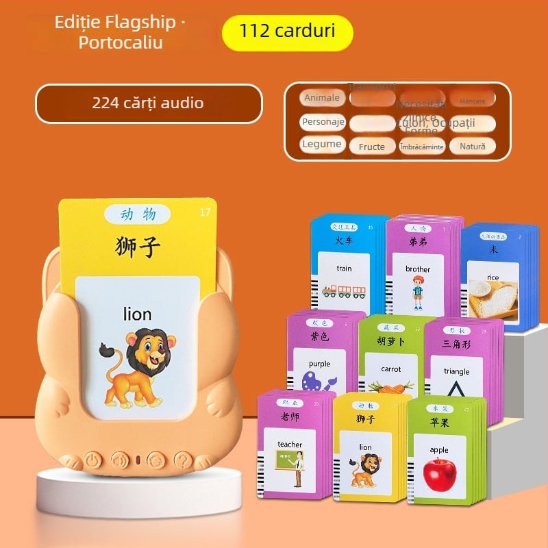 Dispozitiv de învățare timpurie bilingv chinezo–englez pentru copii, învățarea poeziilor Tang și Song