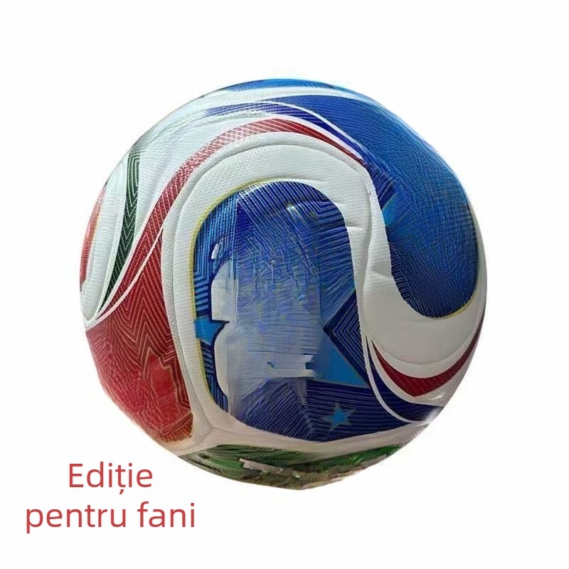 Minge de antrenament fără cusur pentru Cupa Mondială 2026, lipire PU la cald, rezistentă la uzură, anti-explozie, minge de fotbal profesională