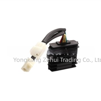 Rectificator pentru motocicletă off-road, 12V, 6 fire, regulator de tensiune în 11 trepte, stabilizator, compatibil cu modelele Gy6