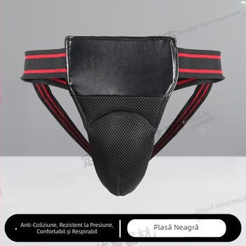 Protecție pentru zona inghinală respirabilă pentru box – echipament Sanda, material EVA