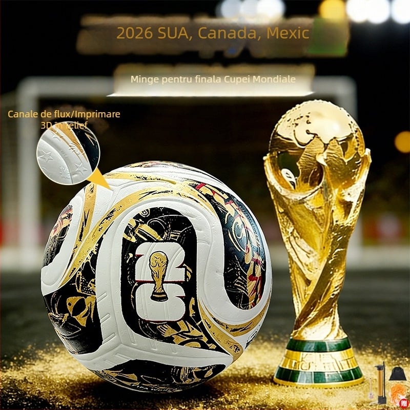 2026 Minge de fotbal pentru adulți și tineri, dimensiunile 4 și 5, antrenament și competiție