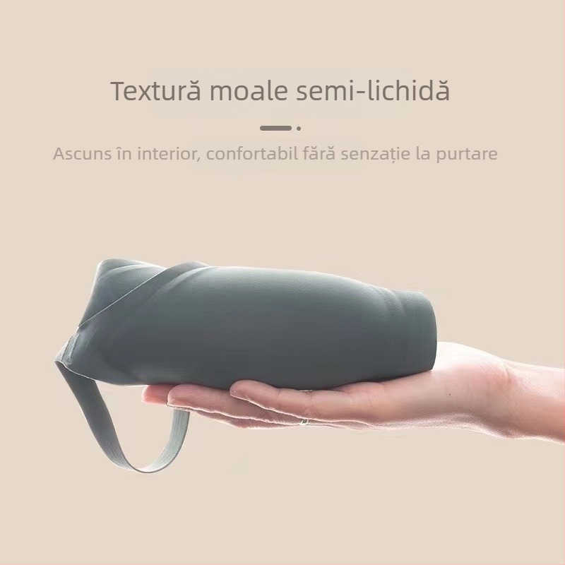 Sutien din latex, fără cusături, cu susținere moale tip jeleu, fără arc, stil sport, modelează silueta de la sânii mici la cei mari