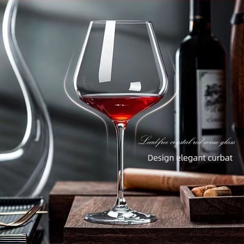 Set de pahare pentru vin roșu cu decantator, cristal, veselă de vin pentru uz casnic, lux