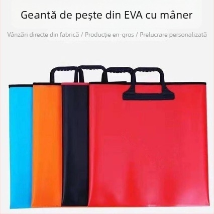 Geantă EVA pentru pești vii, portabilă, pliabilă și întărită, geantă multifuncțională pentru echipamente de pescuit în exterior