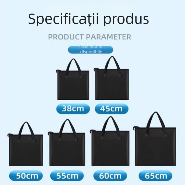 Geantă impermeabilă pentru echipament de pescuit, cu mâner, geantă pliabilă de depozitare pentru accesorii de pescuit