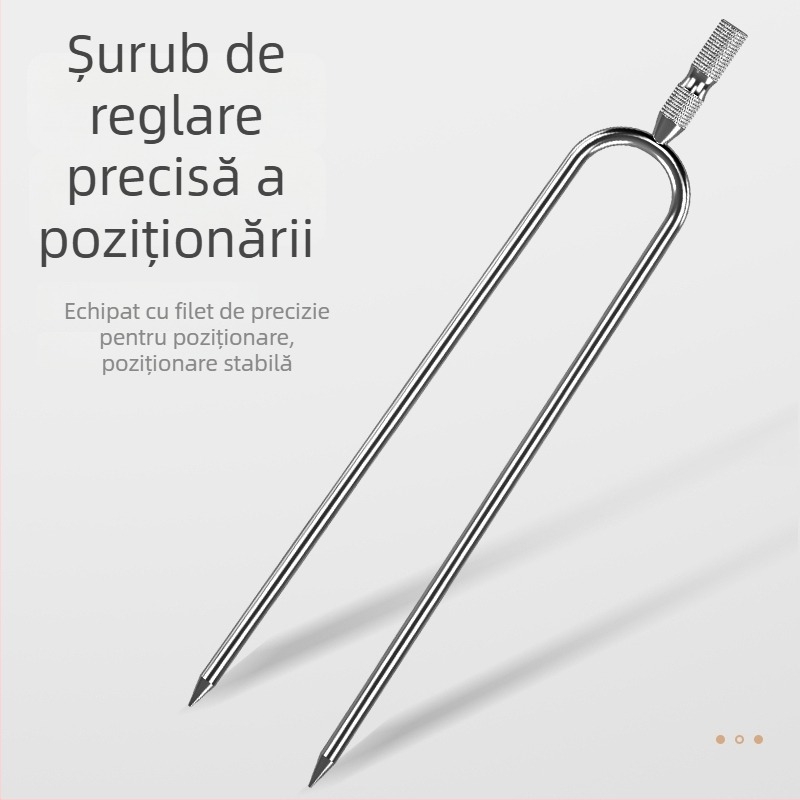Suport din oțel inoxidabil pentru undițe — braț universal cu direcții multiple