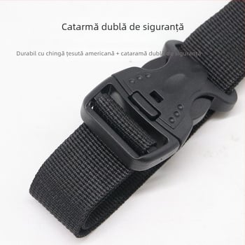 Suport pentru lansete de pescuit, destinat montării în mașină, cu bandă Velcro și braț superior pentru lansete marine și lansete tip lure