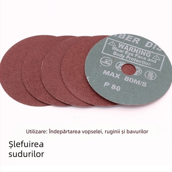 Discuri abrazive de 4 inch pentru polizor unghiular, șlefuire și lustruire pentru sculpturi în rădăcini de mobilier din lemn, diametru 100 mm