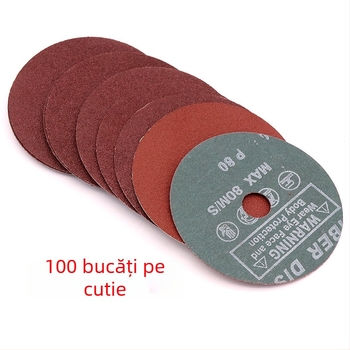 Discuri abrazive de 4 inch pentru polizor unghiular, șlefuire și lustruire pentru sculpturi în rădăcini de mobilier din lemn, diametru 100 mm