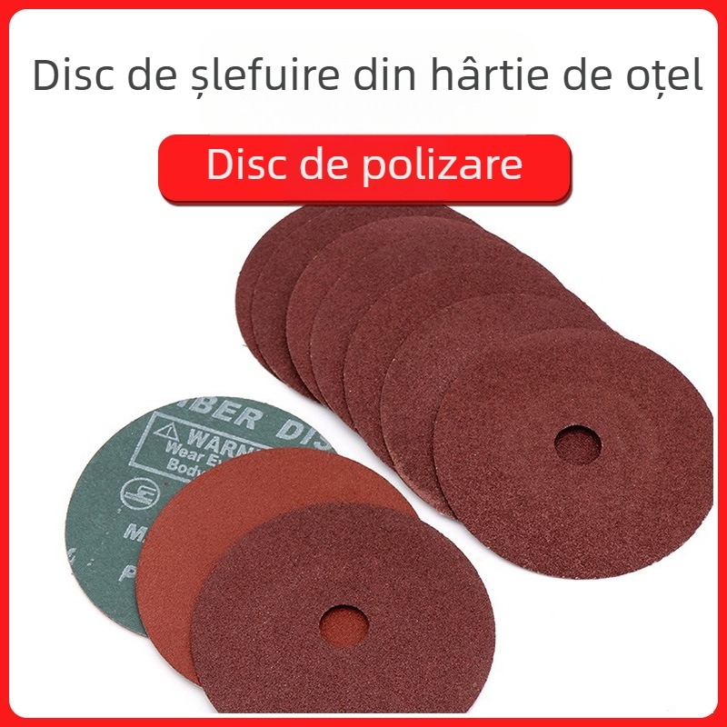 Discuri abrazive de 4 inch pentru polizor unghiular, șlefuire și lustruire pentru sculpturi în rădăcini de mobilier din lemn, diametru 100 mm