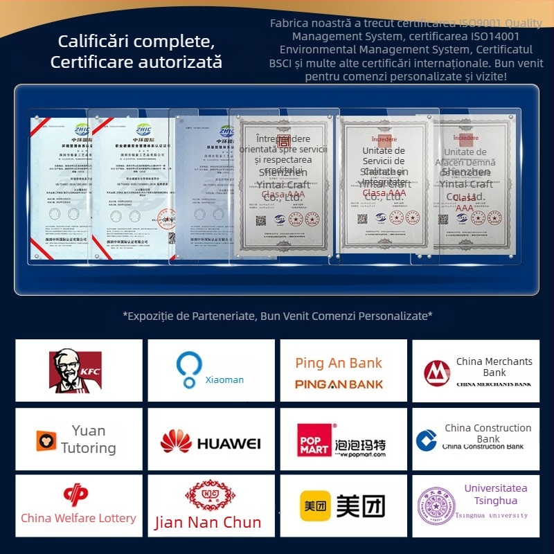 Figurină de birou din alamă personalizată — personaj IP desen animat, model arhitectural 1:1, suvenir