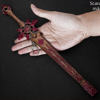 Figurină din aliaj: Sabia Time-Wheel din Pili Puppet Show — ornament decorativ, cadou