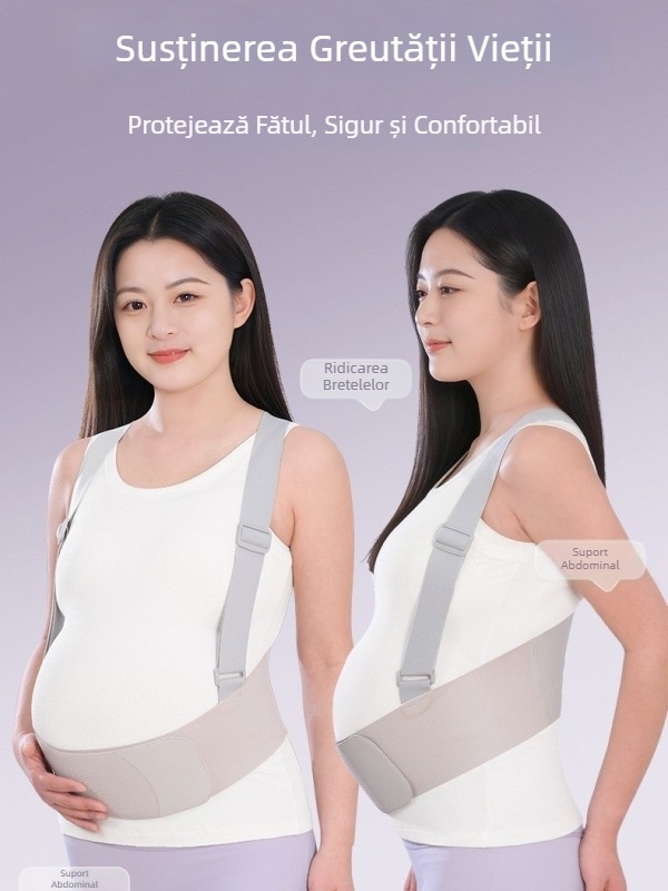 Curea de talie din latex fara cusaturi, lenjerie abdominala respirabila pentru sarcina si dupa nastere