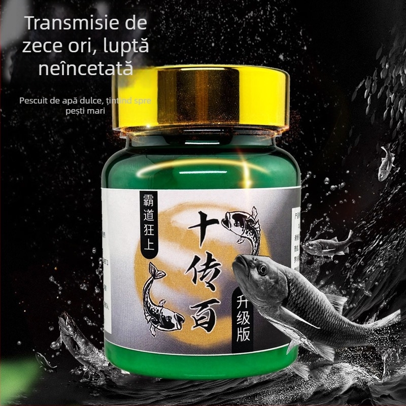 Gu Shuxiang Aditiv pentru nadă sub formă de pulbere pentru pescuit în apă dulce, 120 g