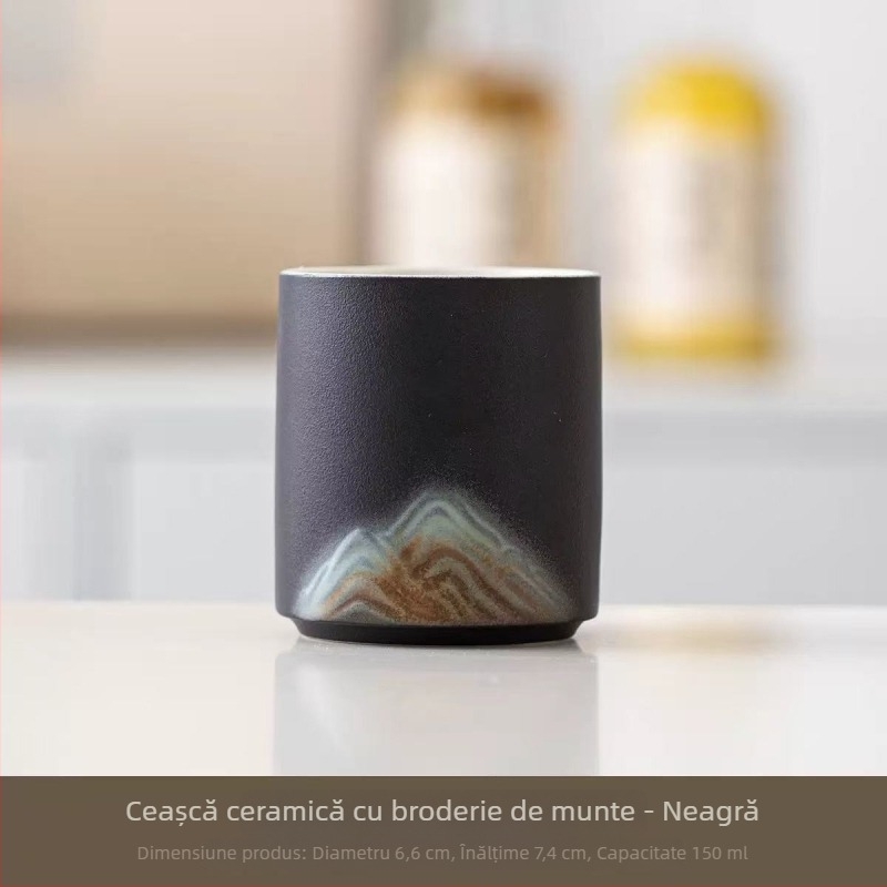 Ceașcă de ceai Gongfu, porțelan de înaltă calitate, ceașcă unică în cutie cadou, cadou pentru vârstnici