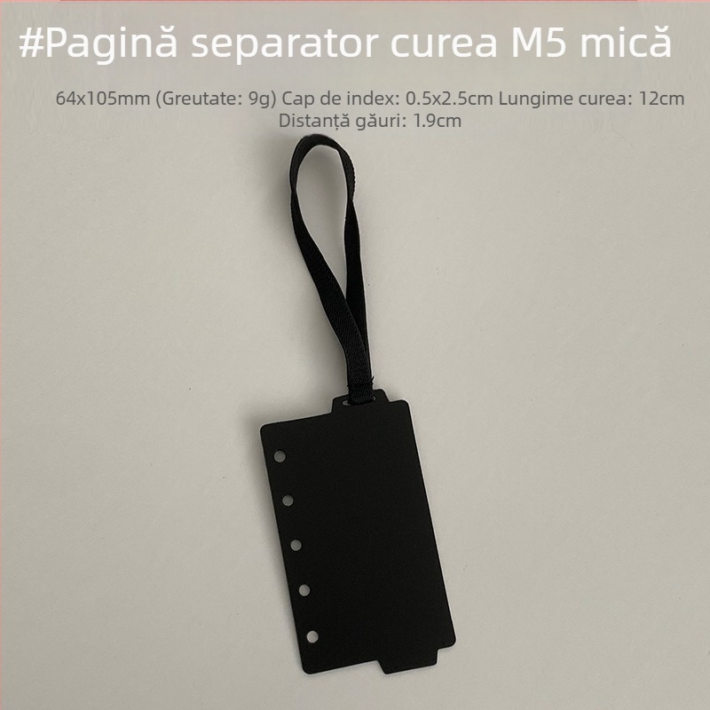 Language Path M5 separator de pagini cu curea pentru caiete cu foi libere